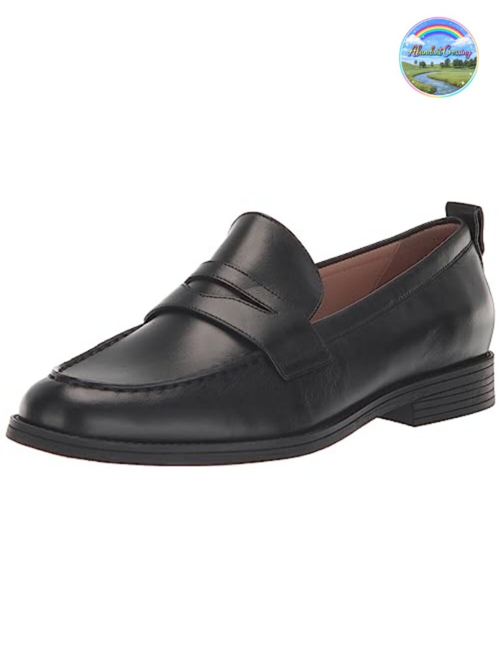 Leather Penny Loafers for Women - Slip-On Classic Business Casual